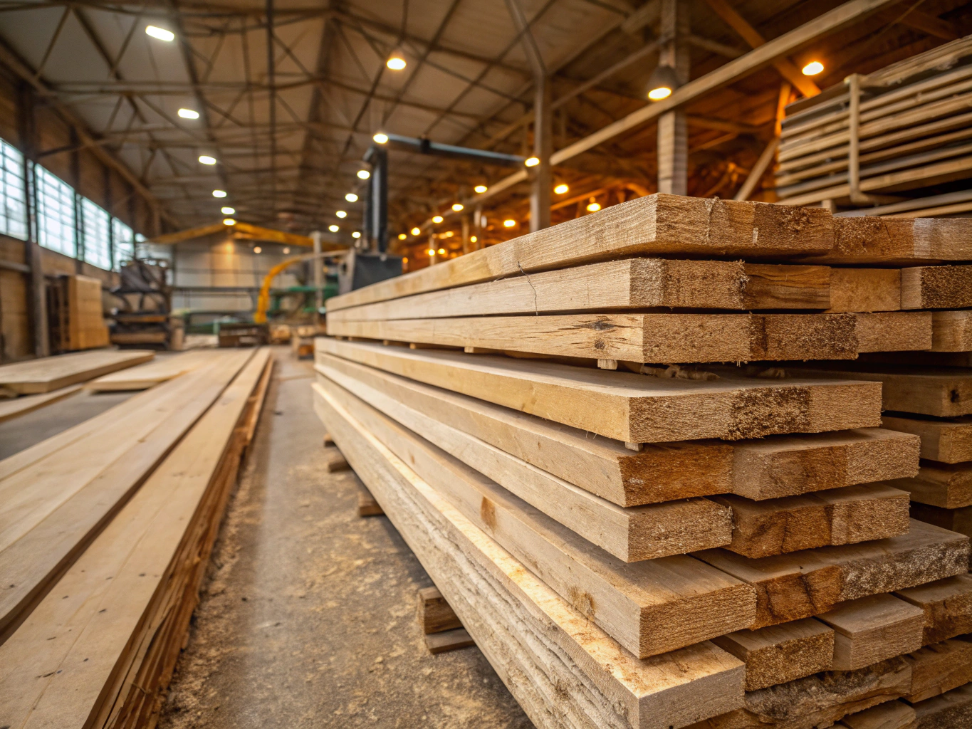Spruce-Pine-Fir (SPF) industrial supply