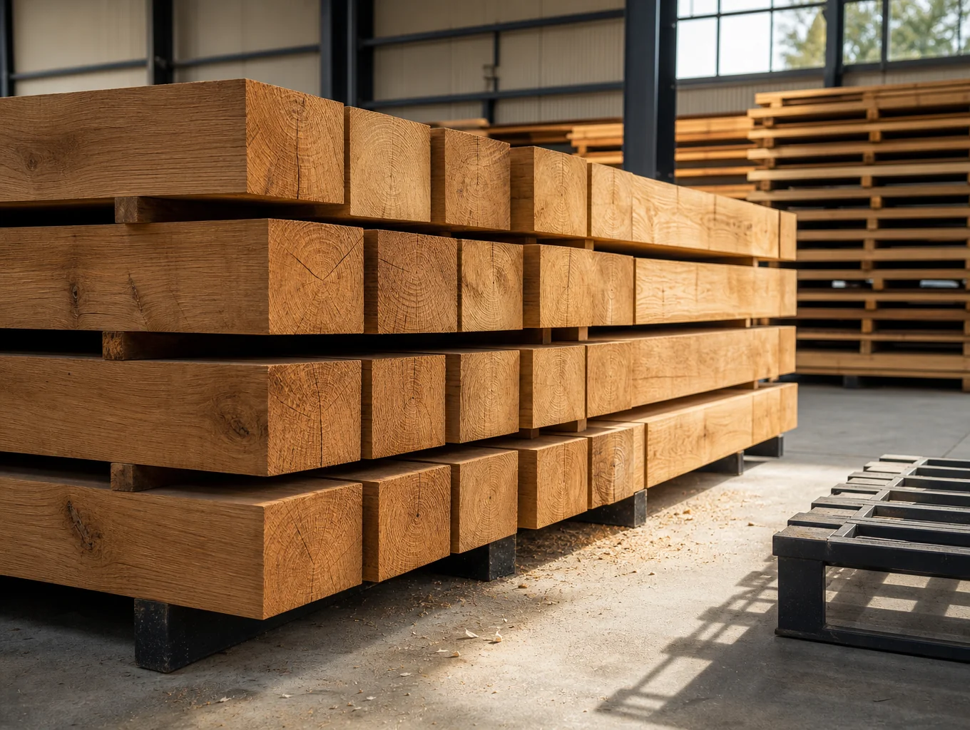 Canadian Red Oak industrial supply